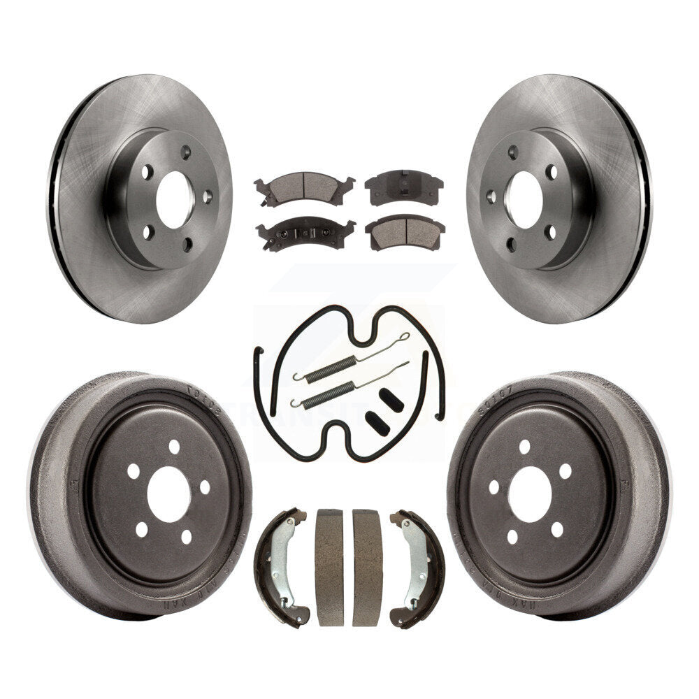 Transit Auto K8F-101991 Disc Brake Kit for 2003-2005 Chevrolet Cavalier, Pontiac Sunfire - Front and Rear product image