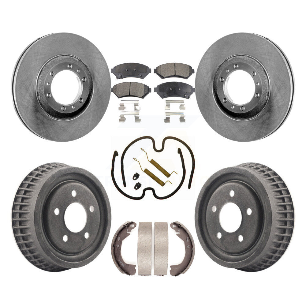 Transit Auto K8F-101996 Disc Brake Kit for 1997-2005 Chevrolet Venture, Pontiac Montana, Oldsmobile Silhouette & more - Front and Rear product image