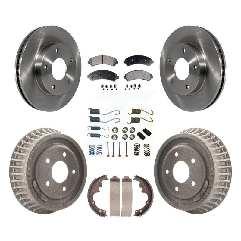 Transit Auto K8F-101999 Disc Brake Kit for 1998-2003 Chevrolet S10 - Front and Rear product image