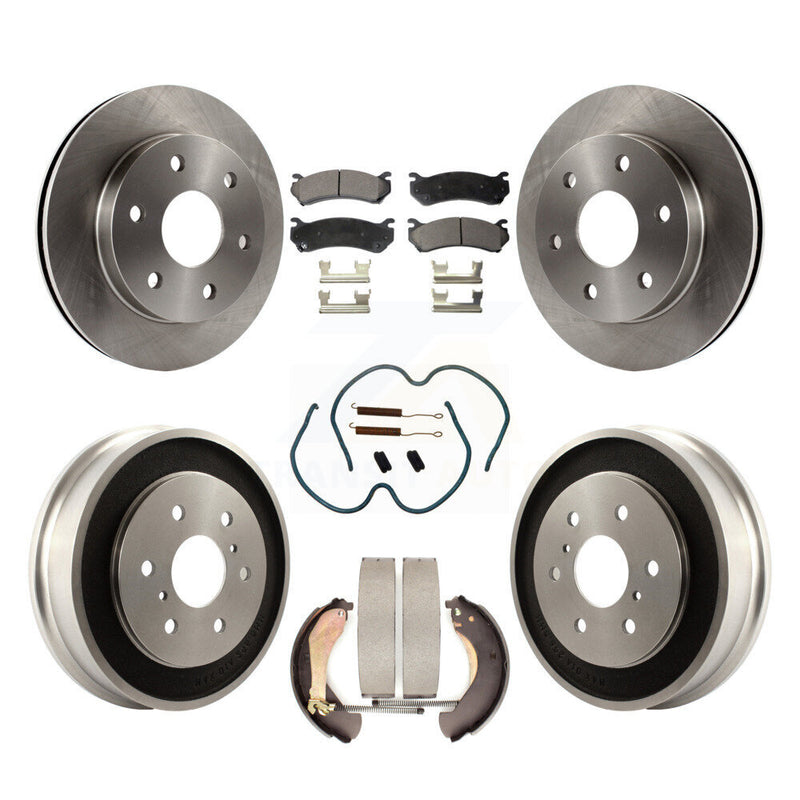 Transit Auto K8F-102000 Disc Brake Kit for 2005-2007 Chevrolet Silverado 1500 Classic, GMC Sierra 1500 Classic, Chevrolet Silverado 1500 & more - Front and Rear product image