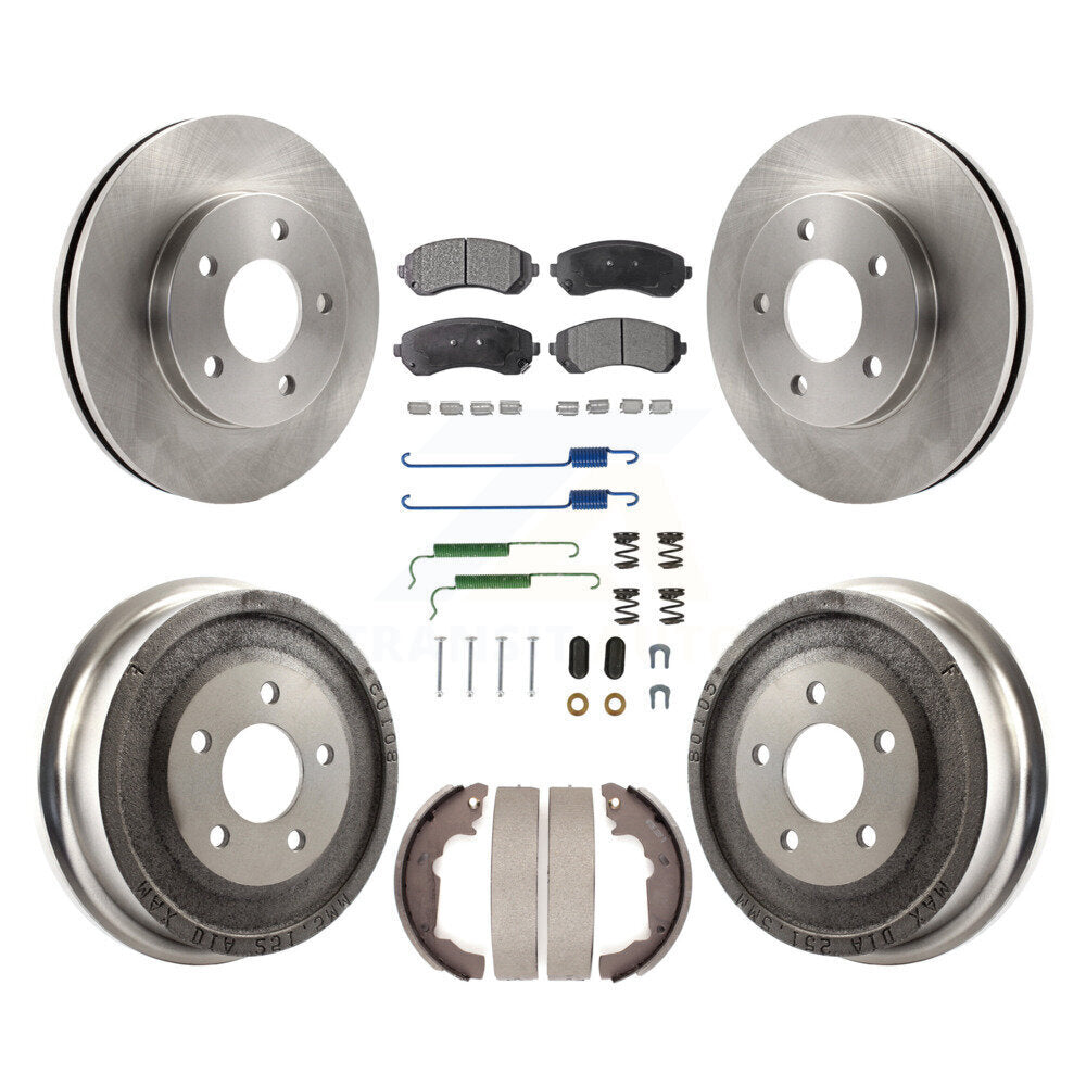 Transit Auto K8F-102002 Disc Brake Kit for 2001-2005 Pontiac Aztek - Front and Rear product image