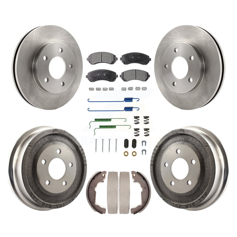 Transit Auto K8F-102002 Disc Brake Kit for 2001-2005 Pontiac Aztek - Front and Rear product image