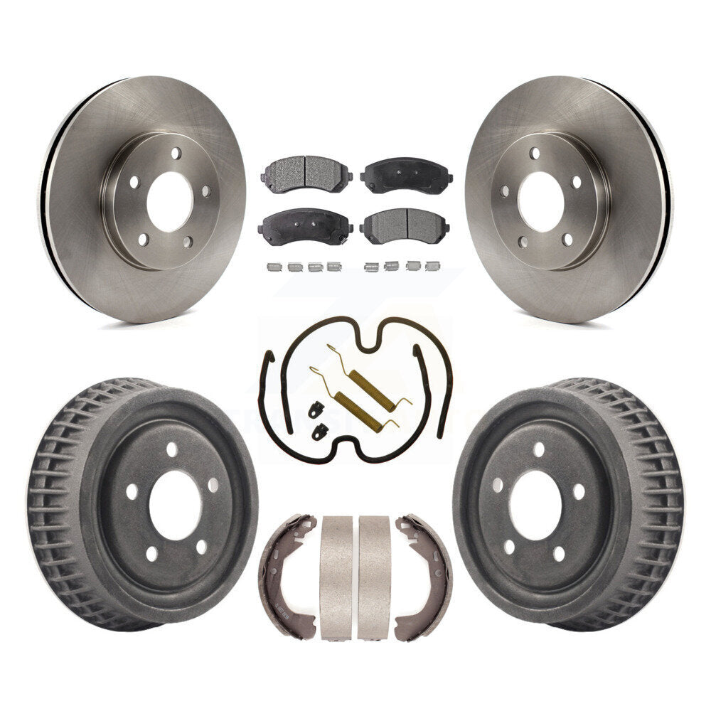 Transit Auto K8F-102003 Disc Brake Kit for 2002-2004 Chevrolet Venture, Oldsmobile Silhouette, Pontiac Montana - Front and Rear product image