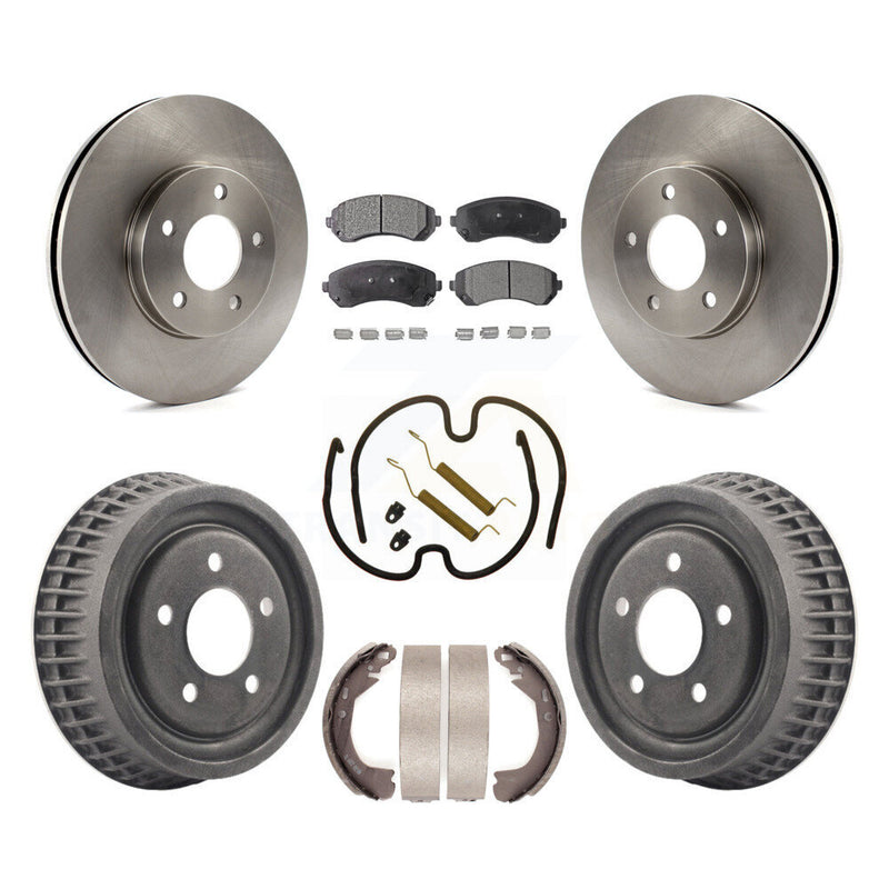 Transit Auto K8F-102003 Disc Brake Kit for 2002-2004 Chevrolet Venture, Oldsmobile Silhouette, Pontiac Montana - Front and Rear product image