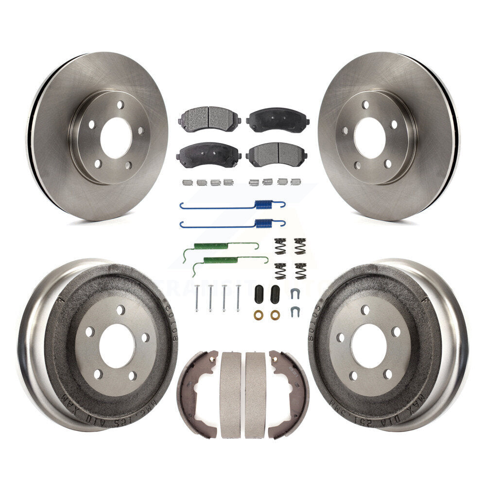 Transit Auto K8F-102004 Disc Brake Kit for 2001-2005 Pontiac Aztek - Front and Rear product image