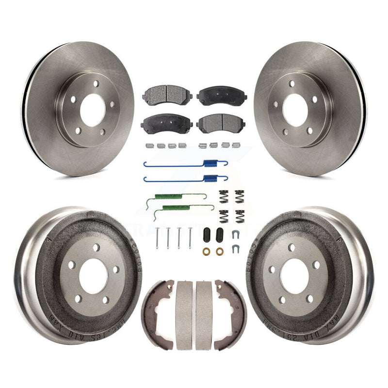 Transit Auto K8F-102004 Disc Brake Kit for 2001-2005 Pontiac Aztek - Front and Rear product image