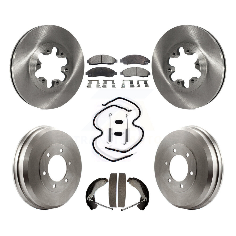 Transit Auto K8F-102007 Disc Brake Kit for 2004-2008 Isuzu i-290, Isuzu i-370, Isuzu i-280 & more - Front and Rear product image