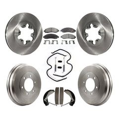 Transit Auto K8F-102007 Disc Brake Kit for 2004-2008 Isuzu i-290, Isuzu i-370, Isuzu i-280 & more - Front and Rear product image