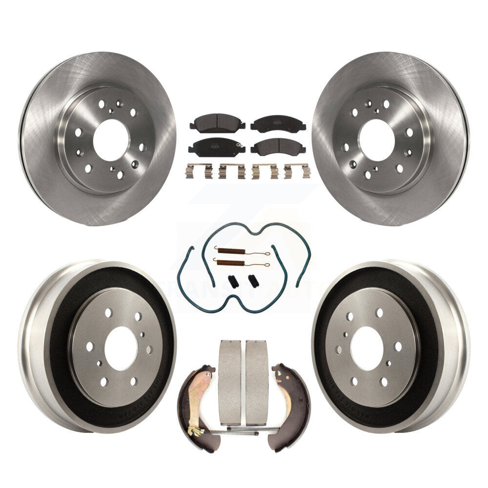 Transit Auto K8F-102009 Disc Brake Kit for 2005-2008 Chevrolet Silverado 1500, GMC Sierra 1500, Chevrolet Silverado 1500 Classic & more - Front and Rear product image