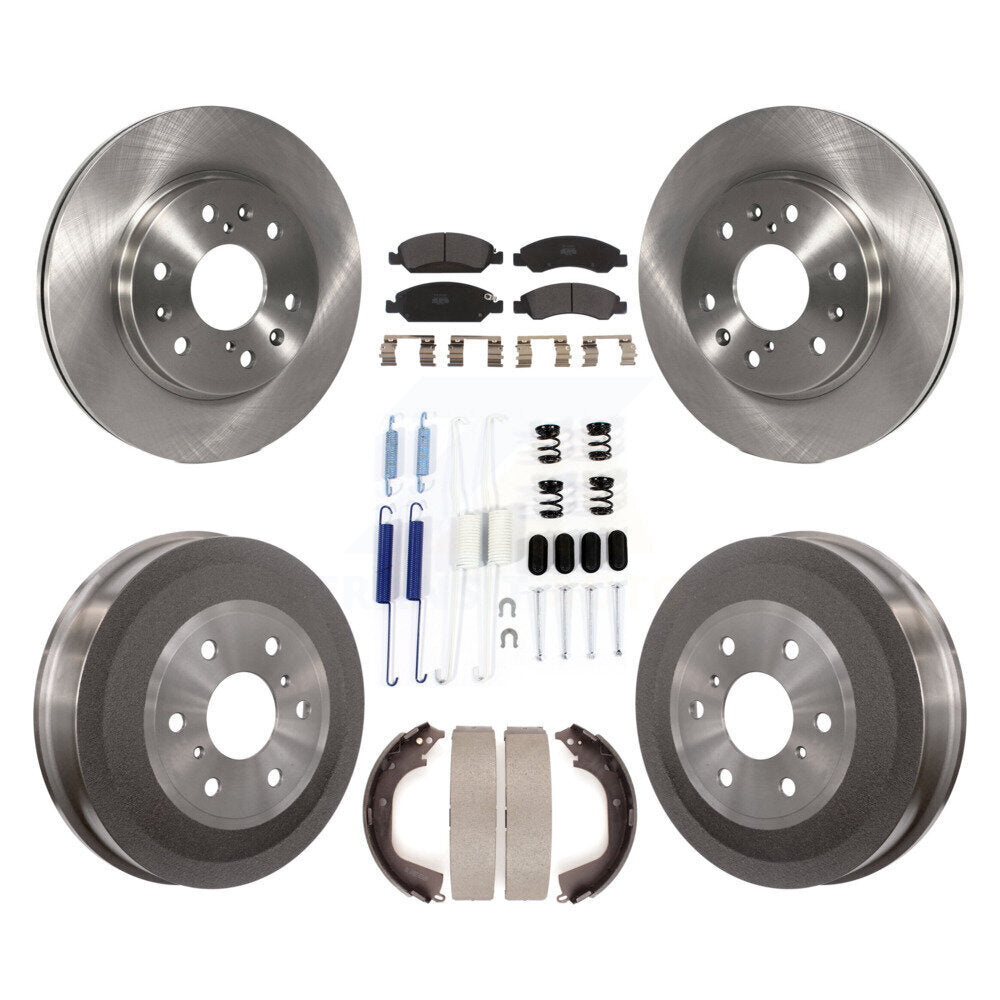 Transit Auto K8F-102010 Disc Brake Kit for 2010-2013 Chevrolet Silverado 1500, GMC Sierra 1500 - Front and Rear product image