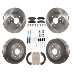 Transit Auto K8F-102010 Disc Brake Kit for 2010-2013 Chevrolet Silverado 1500, GMC Sierra 1500 - Front and Rear product image