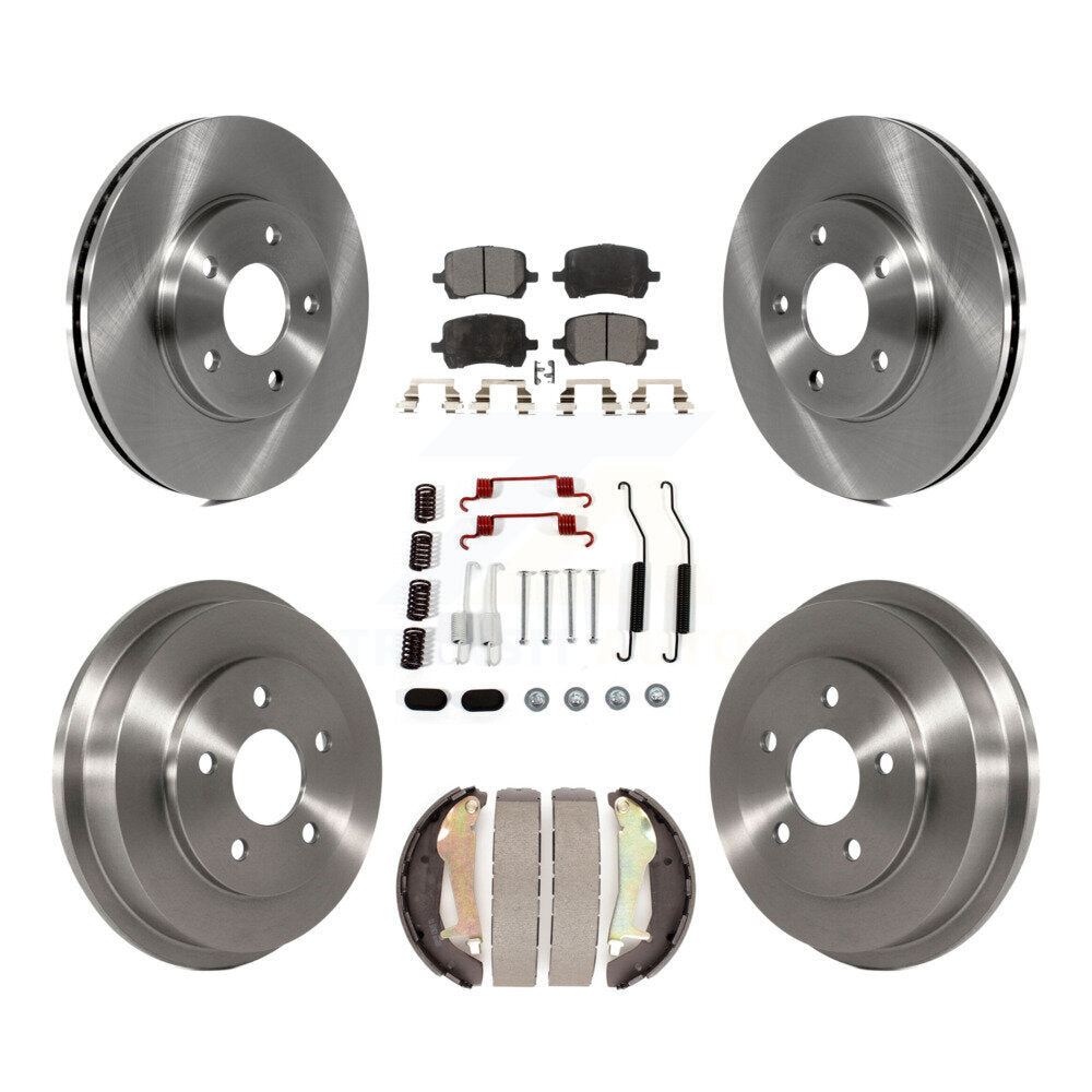 Transit Auto K8F-102015 Disc Brake Kit for 2010-2011 Chevrolet HHR - Front and Rear product image