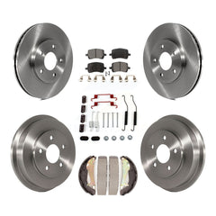 Transit Auto K8F-102015 Disc Brake Kit for 2010-2011 Chevrolet HHR - Front and Rear product image