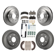 Transit Auto K8F-102020 Disc Brake Kit for 1992-1999 GMC Yukon, Chevrolet Blazer, Chevrolet K1500 - Front and Rear product image