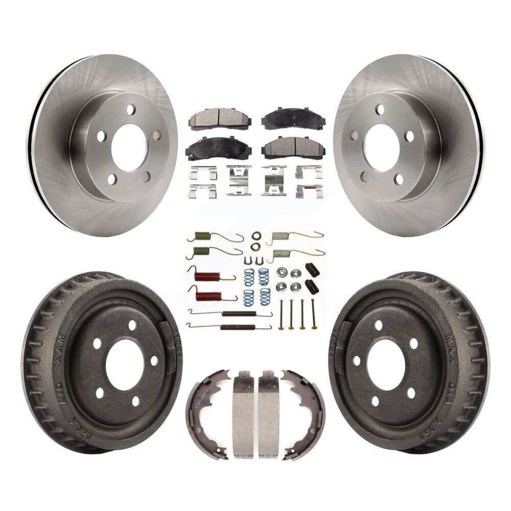 Transit Auto K8F-102027 Disc Brake Kit for 1998-2002 Ford Ranger, Mazda B3000, Mazda B4000 - Front and Rear product image