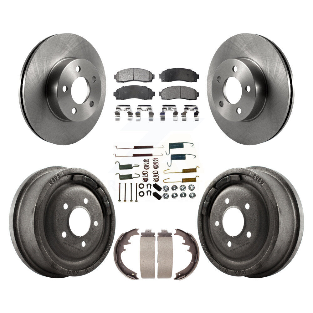 Transit Auto K8F-102033 Disc Brake Kit for 2004-2010 Mazda B4000, Ford Ranger - Front and Rear product image