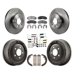 Transit Auto K8F-102033 Disc Brake Kit for 2004-2010 Mazda B4000, Ford Ranger - Front and Rear product image