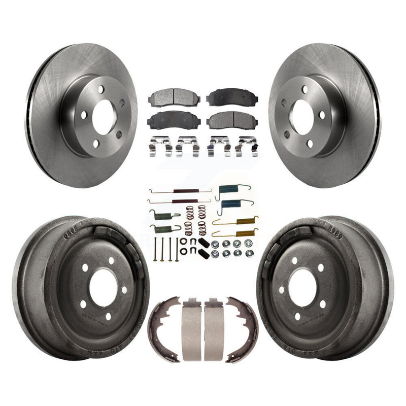 Transit Auto K8F-102033 Disc Brake Kit for 2004-2010 Mazda B4000, Ford Ranger - Front and Rear product image