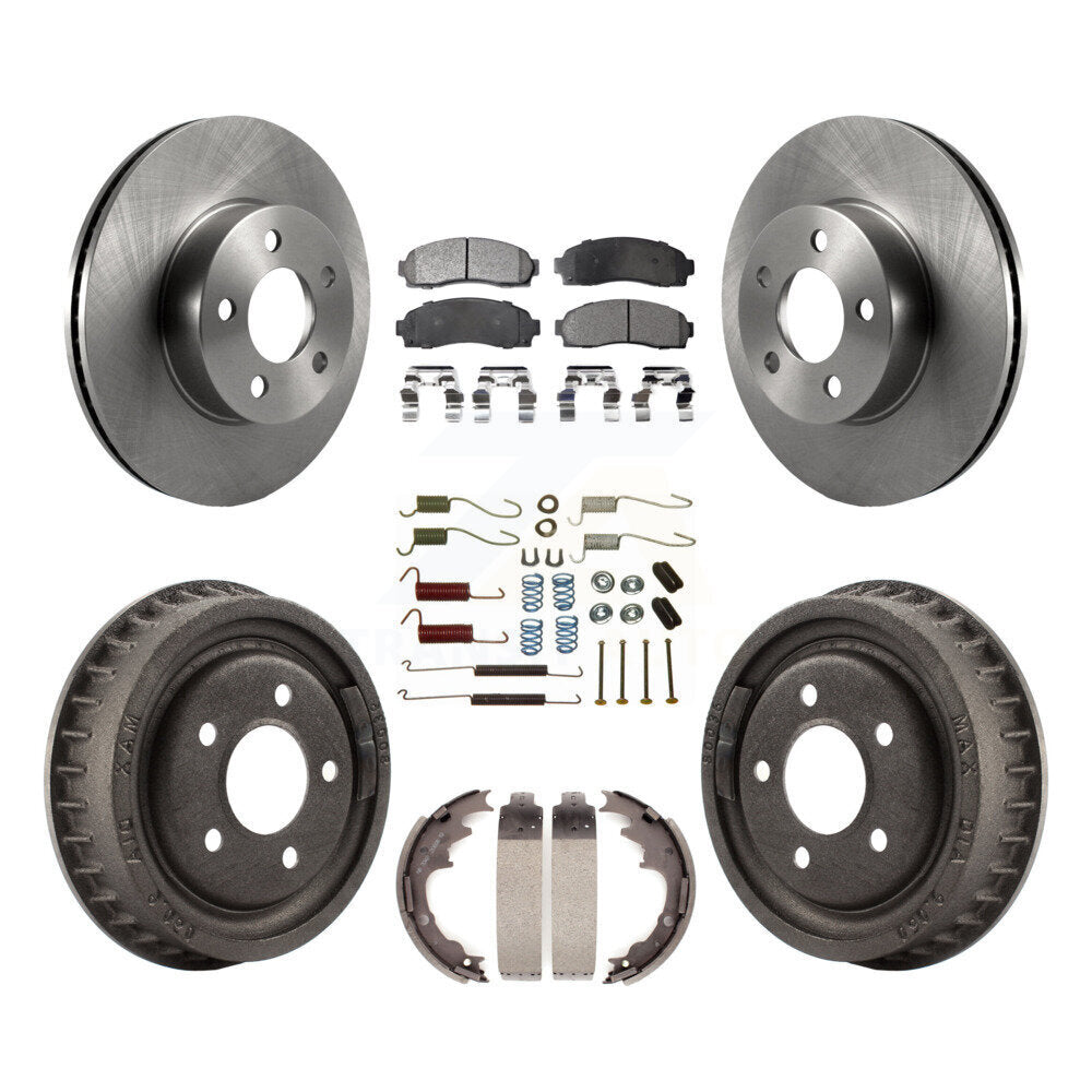 Transit Auto K8F-102034 Disc Brake Kit for 2004-2009 Mazda B4000, Ford Ranger - Front and Rear product image