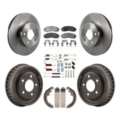 Transit Auto K8F-102034 Disc Brake Kit for 2004-2009 Mazda B4000, Ford Ranger - Front and Rear product image