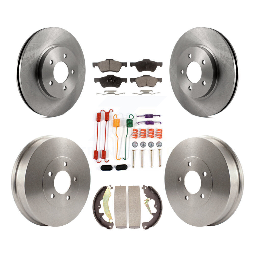 Transit Auto K8F-102037 Disc Brake Kit for 2010-2012 Ford Escape, Mercury Mariner - Front and Rear product image