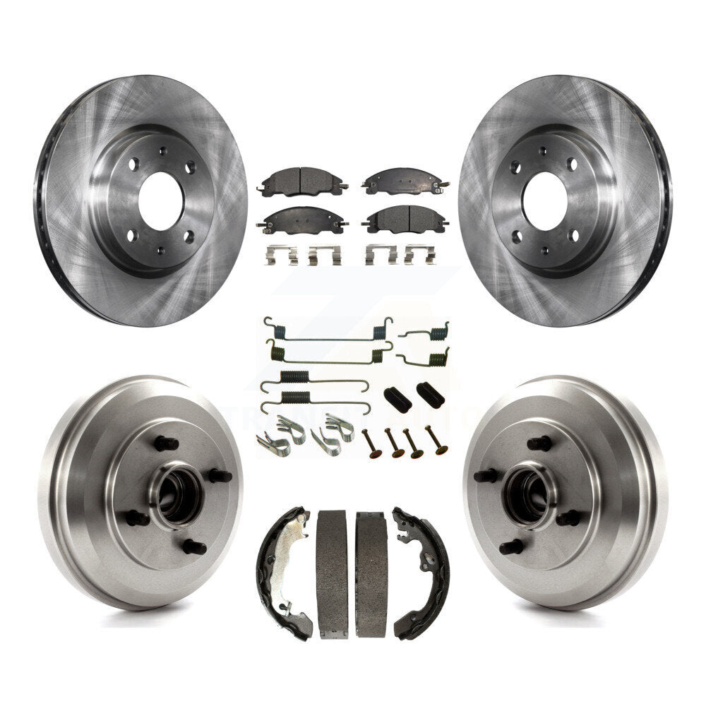 Transit Auto K8F-102038 Disc Brake Kit for 2009-2011 Ford Focus - Front and Rear product image