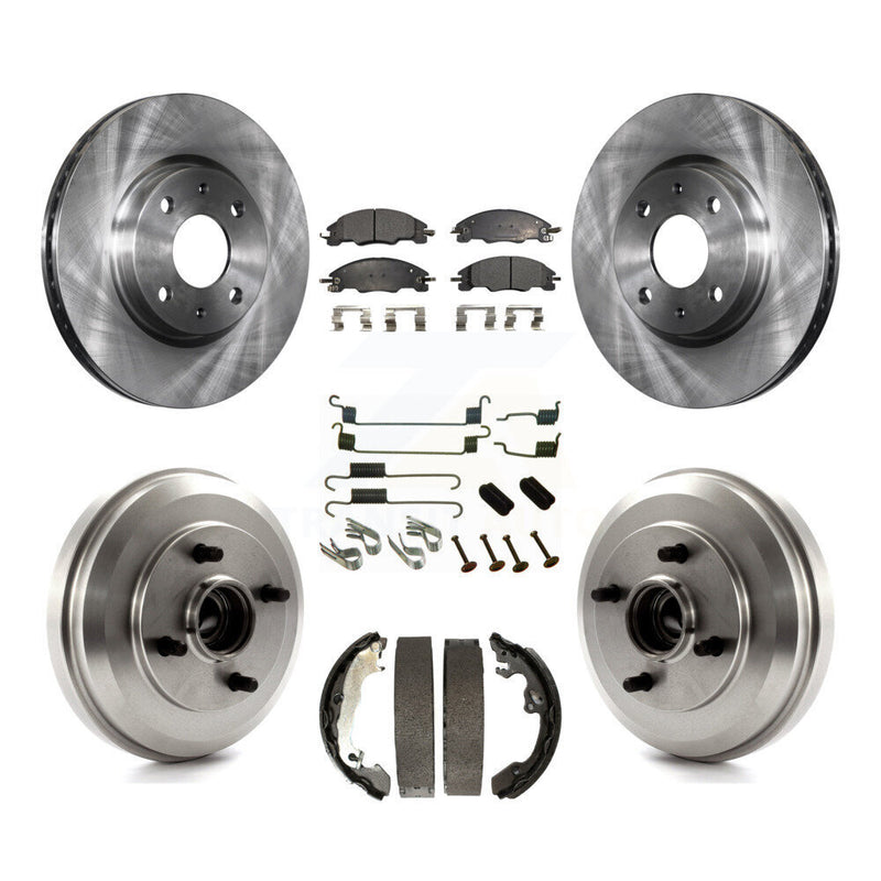 Transit Auto K8F-102038 Disc Brake Kit for 2009-2011 Ford Focus - Front and Rear product image