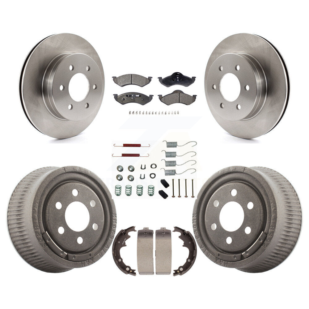 Transit Auto K8F-102047 Disc Brake Kit for 2000-2002 Dodge Dakota - Front and Rear product image