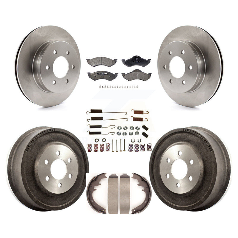 Transit Auto K8F-102048 Disc Brake Kit for 2000-2002 Dodge Dakota, Dodge Durango - Front and Rear product image