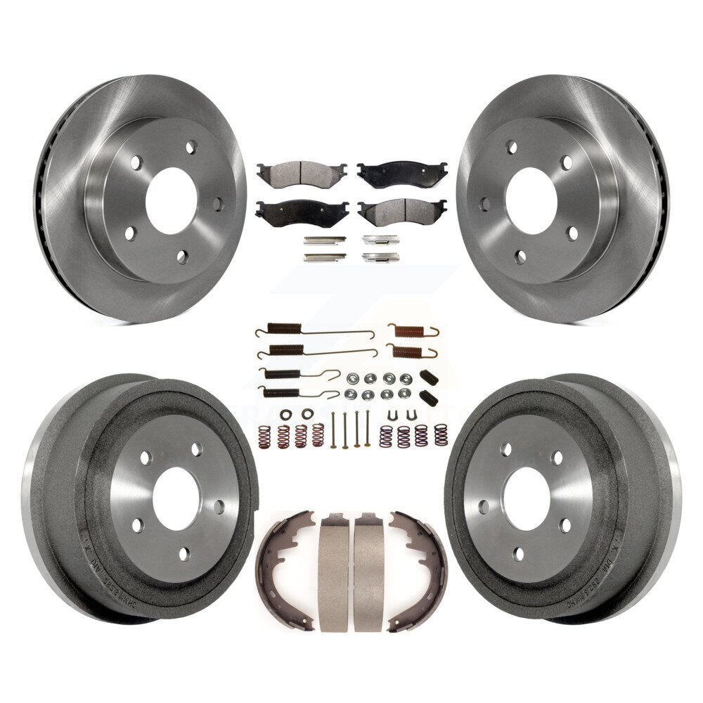 Transit Auto K8F-102051 Disc Brake Kit for 2000-2001 Dodge Ram 1500 - Front and Rear product image