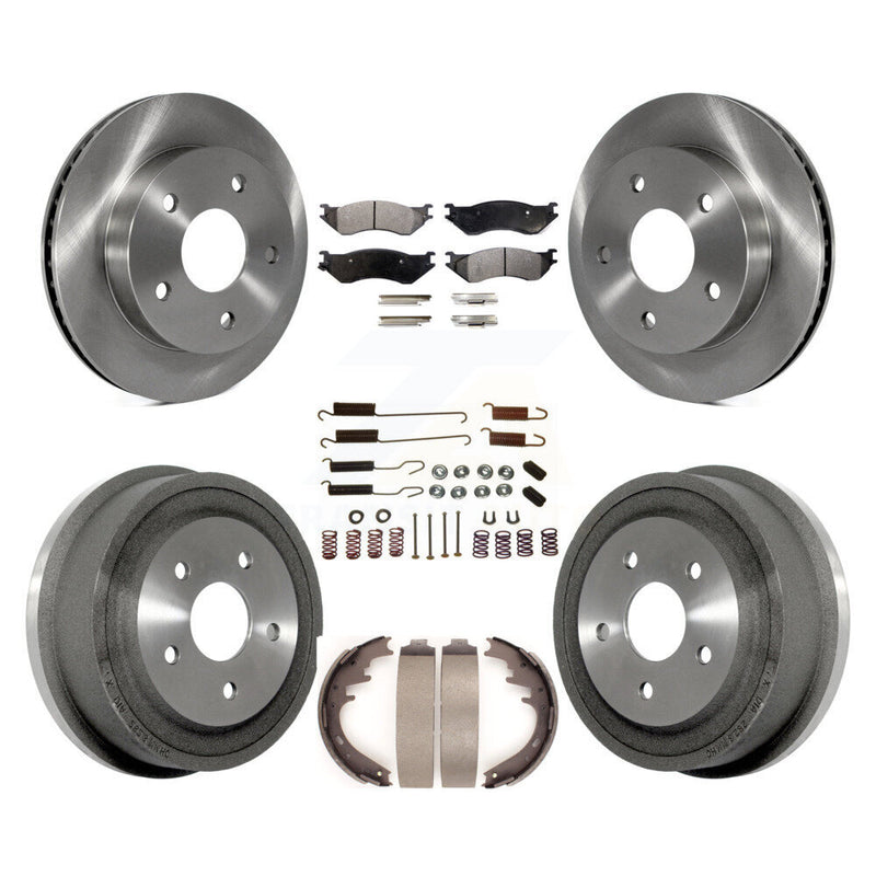 Transit Auto K8F-102051 Disc Brake Kit for 2000-2001 Dodge Ram 1500 - Front and Rear product image