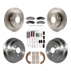 Transit Auto K8F-102060 Disc Brake Kit for 2005-2011 Ram Dakota, Dodge Dakota, Mitsubishi Raider - Front and Rear product image