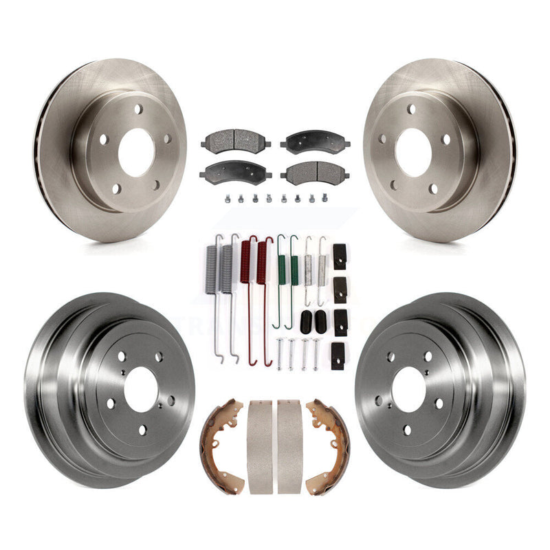 Transit Auto K8F-102060 Disc Brake Kit for 2005-2011 Ram Dakota, Dodge Dakota, Mitsubishi Raider - Front and Rear product image