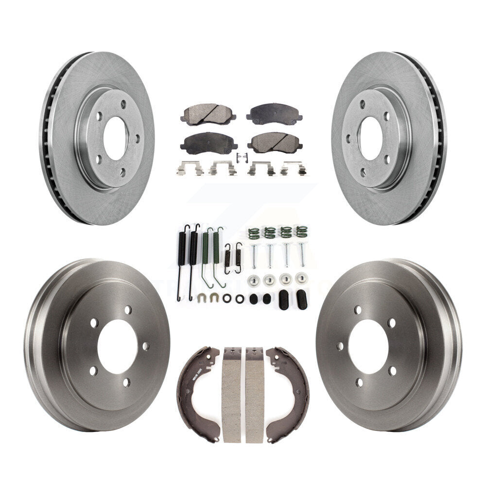 Transit Auto K8F-102061 Disc Brake Kit for 2007-2012 Dodge Caliber - Front and Rear product image