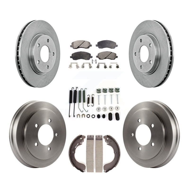 Transit Auto K8F-102061 Disc Brake Kit for 2007-2012 Dodge Caliber - Front and Rear product image