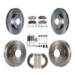 Transit Auto K8F-102063 Disc Brake Kit for 2007-2017 Dodge Caliber, Dodge Avenger, Jeep Compass & more - Front and Rear product image