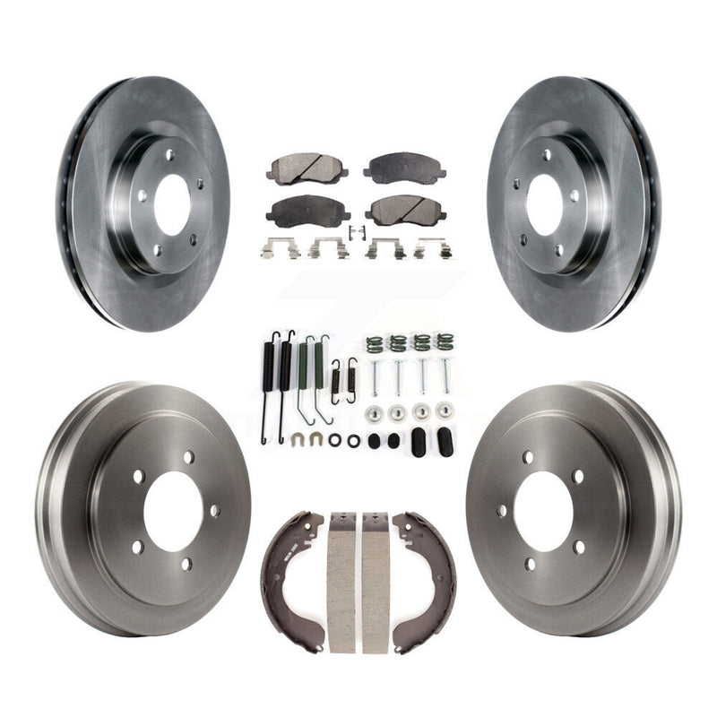 Transit Auto K8F-102063 Disc Brake Kit for 2007-2017 Dodge Caliber, Dodge Avenger, Jeep Compass & more - Front and Rear product image