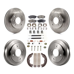 Transit Auto K8F-102068 Disc Brake Kit for 2002-2006 Nissan Sentra - Front and Rear product image
