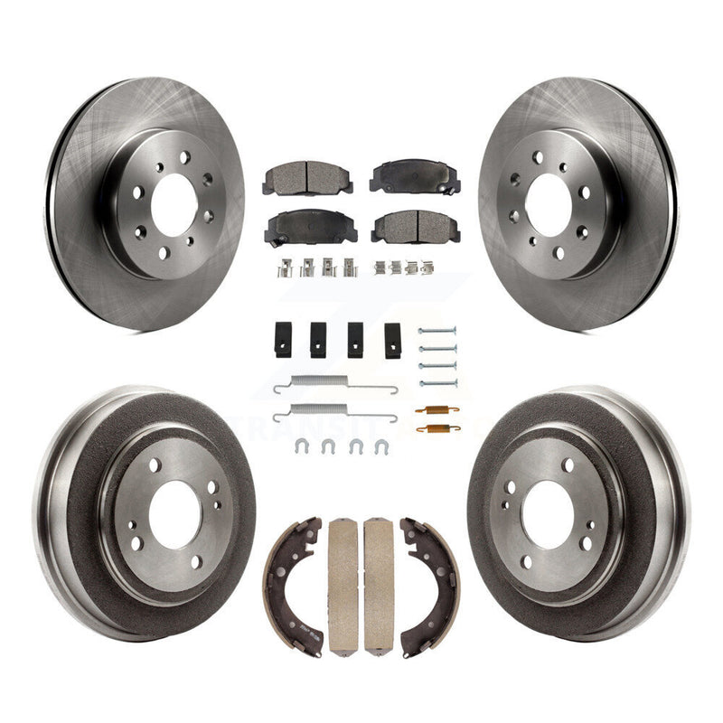 Transit Auto K8F-102069 Disc Brake Kit for 1997 Honda Civic - Front and Rear product image