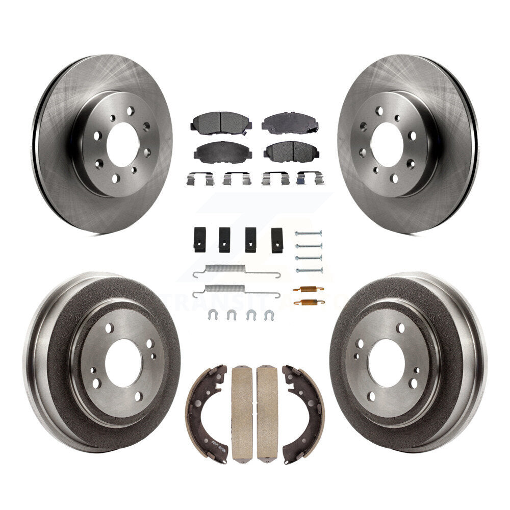 Transit Auto K8F-102070 Disc Brake Kit for 1996-2000 Honda Civic, Acura EL - Front and Rear product image