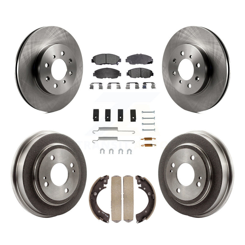 Transit Auto K8F-102070 Disc Brake Kit for 1996-2000 Honda Civic, Acura EL - Front and Rear product image