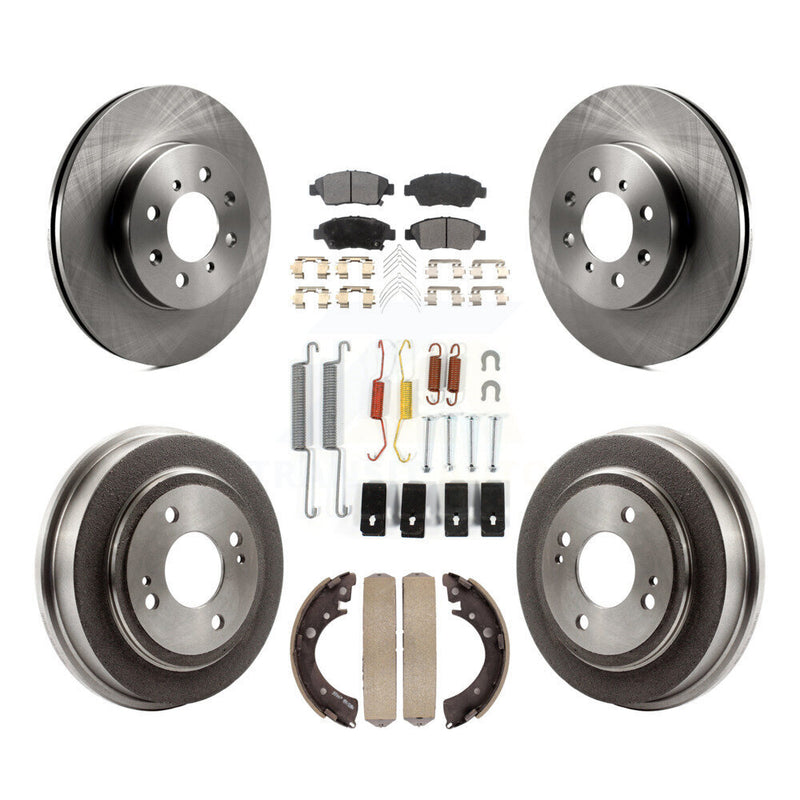Transit Auto K8F-102072 Disc Brake Kit for 2007-2008 Honda Fit - Front and Rear product image
