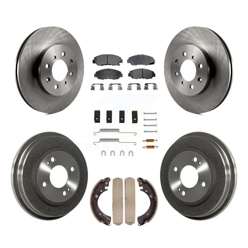 Transit Auto K8F-102074 Disc Brake Kit for 2001-2005 Honda Civic - Front and Rear product image