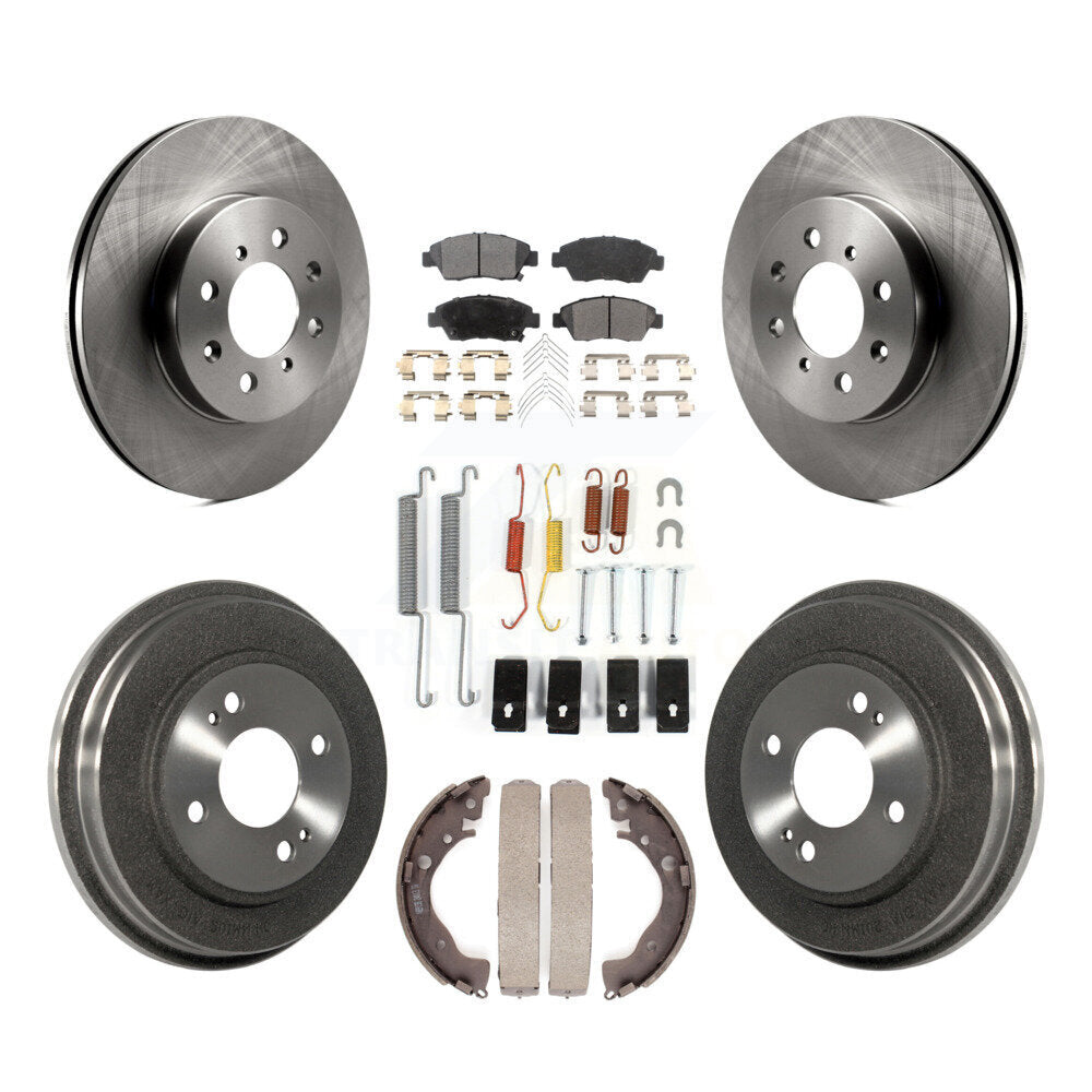 Transit Auto K8F-102075 Disc Brake Kit for 2009-2013 Honda Fit - Front and Rear product image