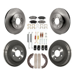 Transit Auto K8F-102075 Disc Brake Kit for 2009-2013 Honda Fit - Front and Rear product image