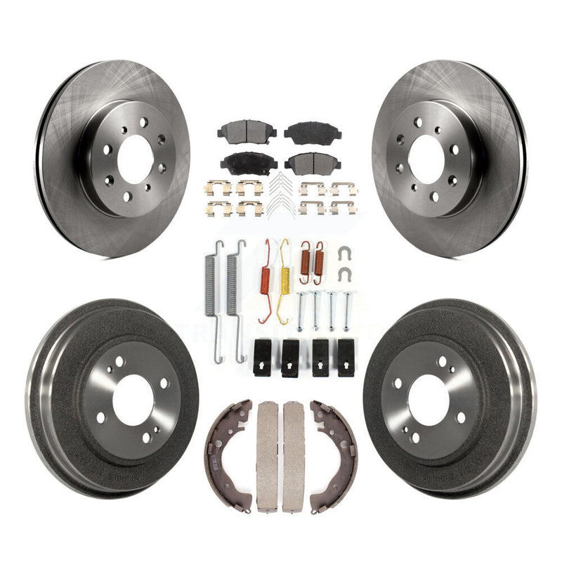 Transit Auto K8F-102075 Disc Brake Kit for 2009-2013 Honda Fit - Front and Rear product image