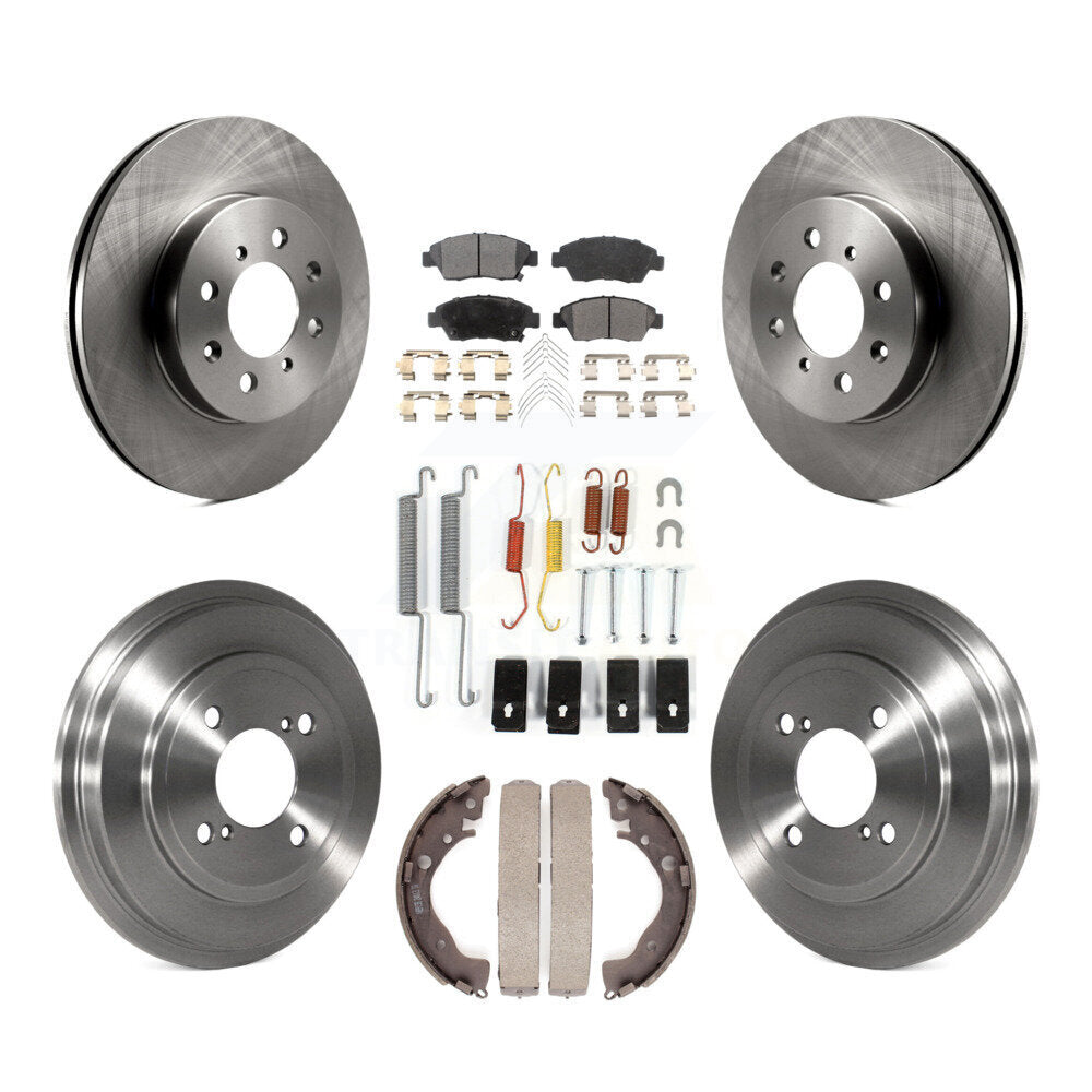 Transit Auto K8F-102076 Disc Brake Kit for 2013 Honda Fit - Front and Rear product image