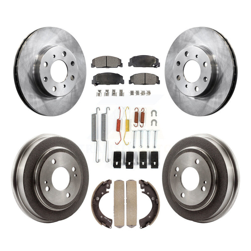 Transit Auto K8F-102078 Disc Brake Kit for 1992-1995 Honda Civic - Front and Rear product image