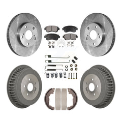 Transit Auto K8F-102082 Disc Brake Kit for 1998-2003 Toyota Sienna - Front and Rear product image