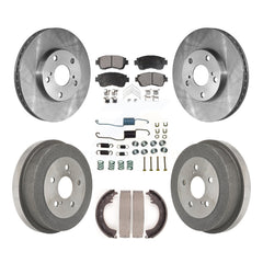 Transit Auto K8F-102083 Disc Brake Kit for 1996-2000 Toyota Camry - Front and Rear product image